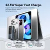 VENTION FKOH0 10000 mAh 22.5 W bezdrôtová power banka s USB-C PD & QC - čierna