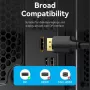 VENTION HAKBF DisplayPort na DisplayPort kábel 1m čierny