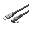 VENTION TRAHF USB-C na USB-C kábel 1m sivý 10Gbps 100W PD 4K video