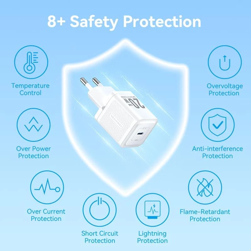 VENTION TZ-FEPW0-EU-01 20W USB-C napájací zdroj