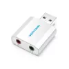 VENTION VAB-S13 USB 2.0 zvuková karta s 2-portovým hubom