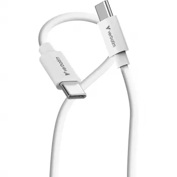 Verbatim Essentials USB 2.0 USB-C na USB-C kábel 1m čierny TPE