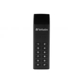 Verbatim Keypad Secure 32GB USB 3.2 Gen 1 flash disk s hardvérovým AES-256-bitovým šifrovaním - čierny