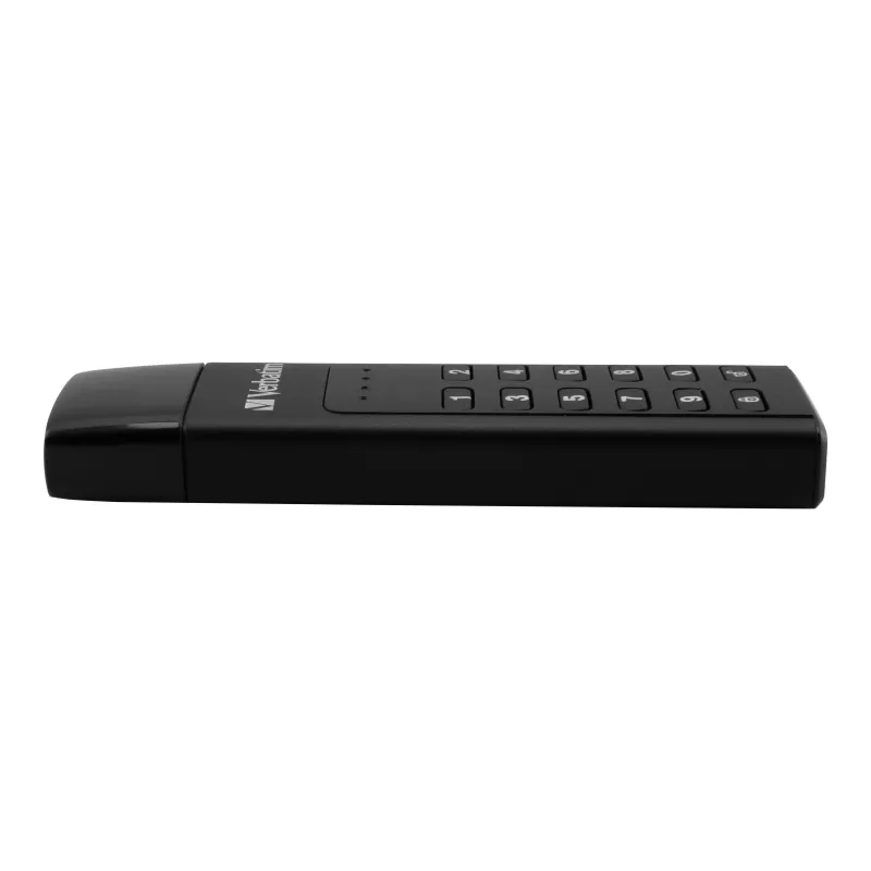 Verbatim Keypad Secure 32GB USB 3.2 Gen 1 flash disk s hardvérovým AES-256-bitovým šifrovaním - čierny