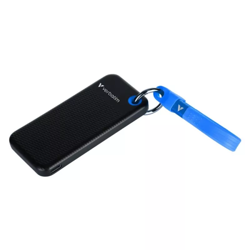 Verbatim Pocket SSD 256GB USB 3.2 Gen 2 Type-C Externý SSD disk, čierna/modrá 32416
