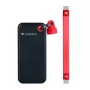Verbatim Pocket SSD 256GB USB 3.2 Gen 2 Type-C Externý SSD disk čierna/červená (32417)