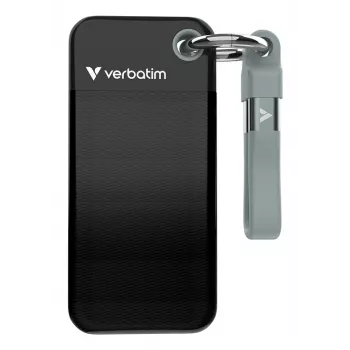 Verbatim SSD Pocket USB 3.2 256GB, čierna/sivá