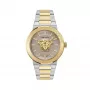 VERSACE MAN VE7E00423 43 mm švajčiarsky quartz chronograf oceľové hodinky modrý ciferník