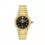 VERSACE V-Chrono pánske hodinky VE7G00323 38mm čierny ciferník kožený remienok