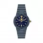 Versace V-Circle pánske hodinky VE7G00423 38 mm Swiss Quartz nerezová oceľ koža čierna