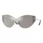 VERSACE VE2239-12526G dámske slnečné okuliare zlatý rám sivé zrkadlové sklá 147mm