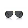 VERSACE VE2260-100287 unisex slnečné okuliare zlatý rám sivé sklá 60/16/140 mm
