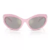 VERSACE VE4485-5521Z dámske cat-eye slnečné okuliare Havana hnedý gradient 59 mm