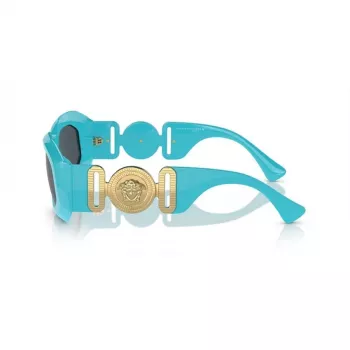 VERSACE dámske slnečné okuliare Cat-Eye VE4425U543987 Havana/tmavosivé 54mm