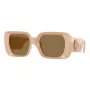 VERSACE dámske slnečné okuliare Cat-Eye VE4473U548973 Havana sivý gradient 54 mm