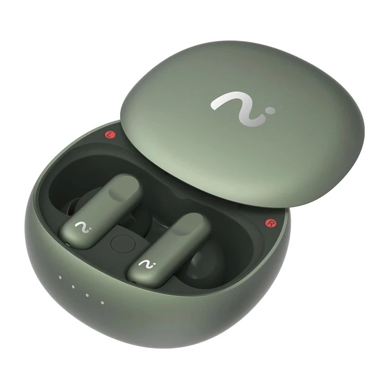 VIAIM XF-A01VI Nano+ AI slúchadlá s diktafónom, hybridné ANC, ENC, IP55, zelené