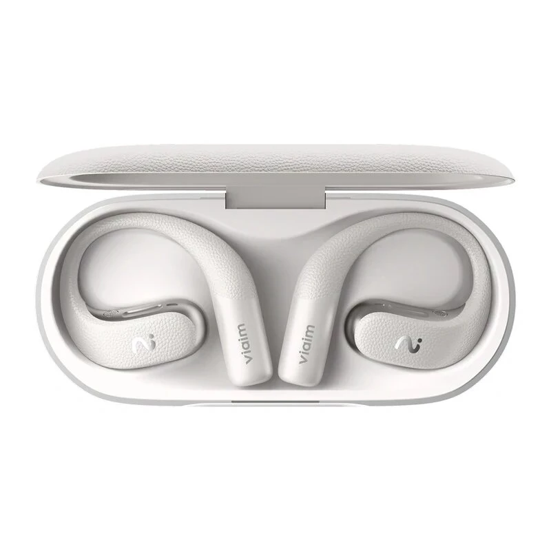 VIAIM Open Note AI Earbuds s hlasovým rekordérom (sivá) - 32GB, Bluetooth 5.3