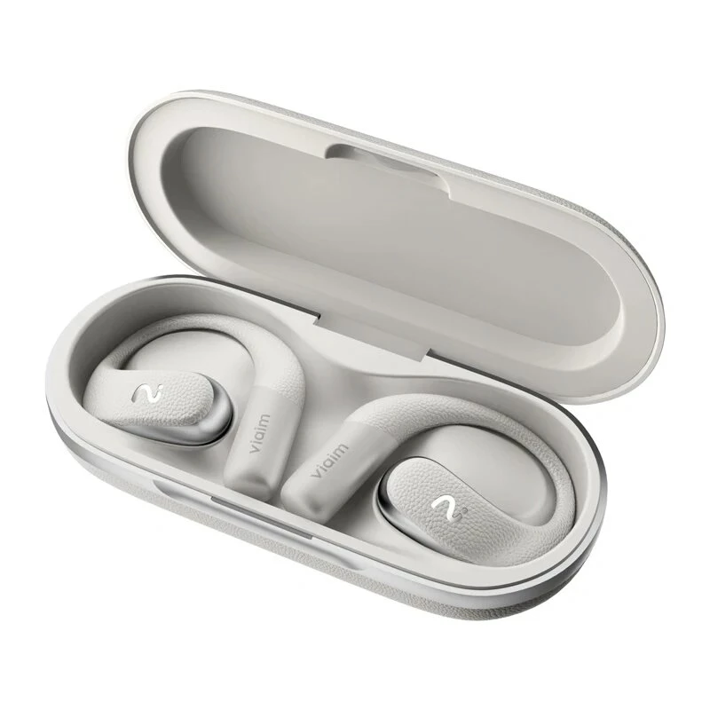 VIAIM Open Note AI Earbuds s hlasovým rekordérom (sivá) - 32GB, Bluetooth 5.3