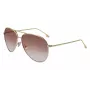 Victoria Beckham VB203S-712 dámske slnečné okuliare zlatý rám hnedé gradientové sklá 62 mm