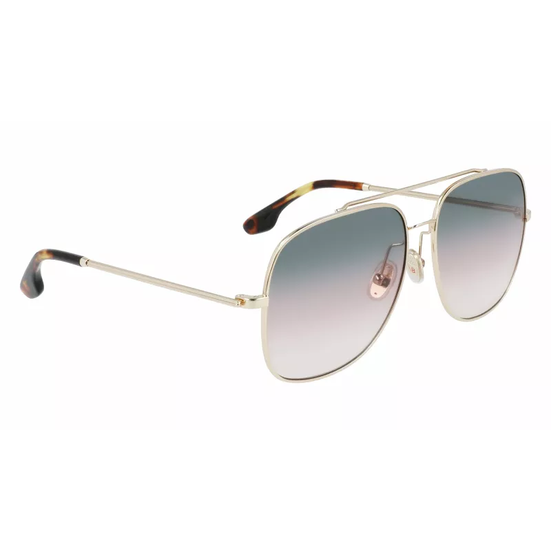 Victoria Beckham VB215S-756 dámske hranaté acetátové slnečné okuliare Havana 59 mm