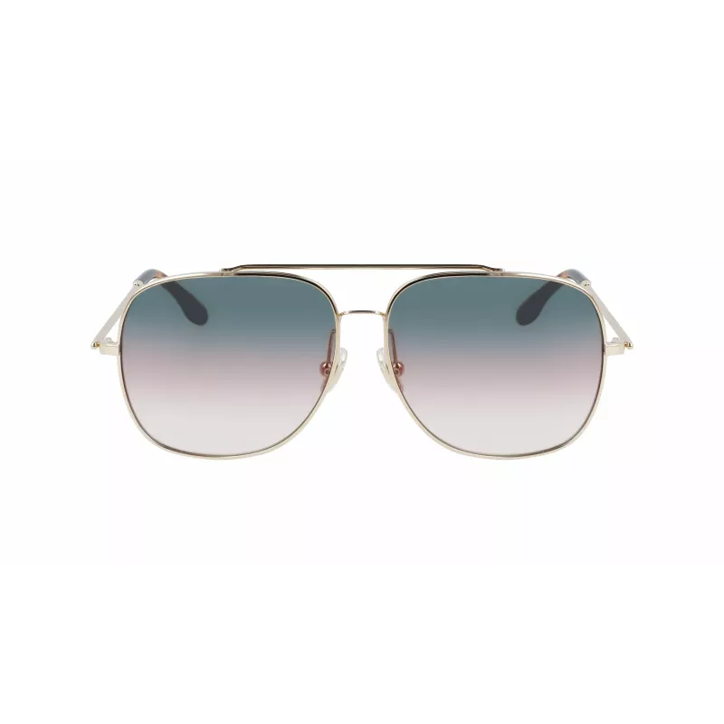 Victoria Beckham VB215S-756 dámske hranaté acetátové slnečné okuliare Havana 59 mm