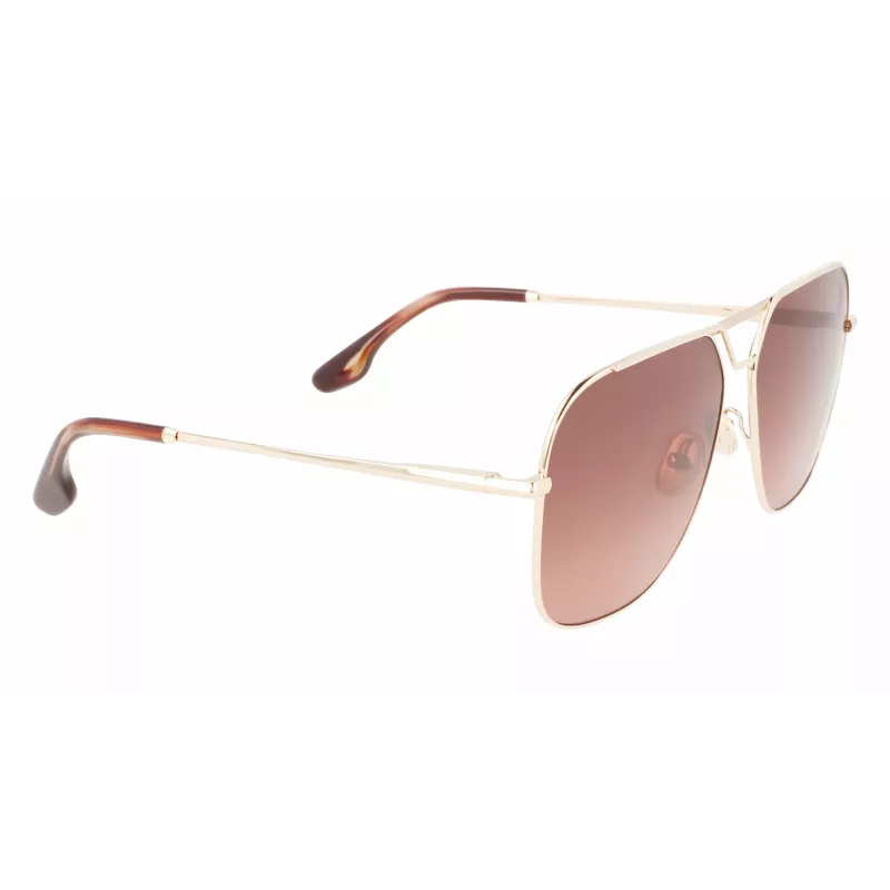 Victoria Beckham VB217S-714 dámske slnečné okuliare Havana hnedý gradient 61mm