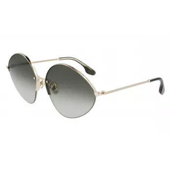 Victoria Beckham VB220S-713 dámske slnečné okuliare zlatá hnedý gradient motýlie