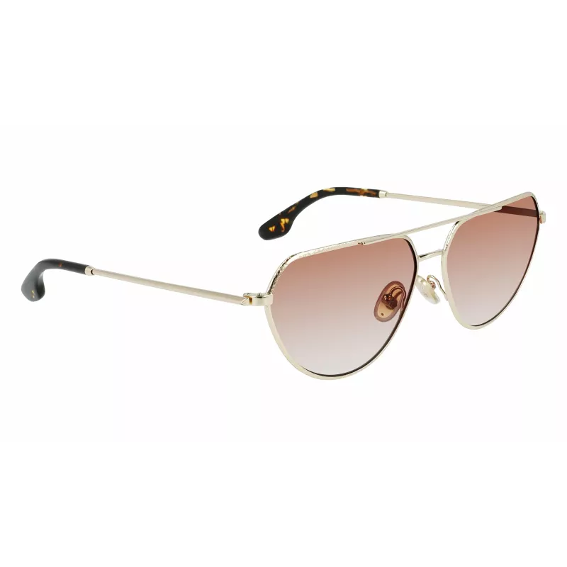 Victoria Beckham VB221S-725 dámske slnečné okuliare Havana acetát hnedý gradient 60 mm
