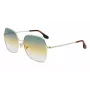 Victoria Beckham VB223S-727 dámske slnečné okuliare Havana acetátový hranatý rám hnedé gradientové sklá 56mm