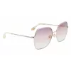 Victoria Beckham VB223S-728 dámske slnečné okuliare kov zlatá hnedý gradient 56 mm
