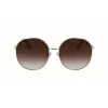 Victoria Beckham VB224S-702 dámske slnečné okuliare zlatá/Havana hnedý gradient 59mm