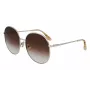 Victoria Beckham VB224S-702 dámske slnečné okuliare zlatá/Havana hnedý gradient 59mm