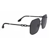 Victoria Beckham VB232S-001 dámske slnečné okuliare - čierny rám, sivé gradientové šošovky, 58 mm