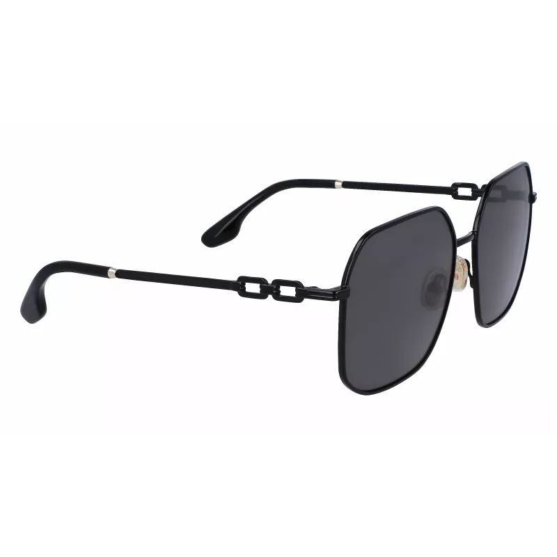 Victoria Beckham VB232S-001 dámske slnečné okuliare - čierny rám, sivé gradientové šošovky, 58 mm