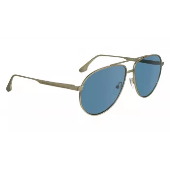 Victoria Beckham VB242S6114720 dámske hranaté slnečné okuliare hnedý zlatý rám hnedé gradientové sklá 61/14/140 mm