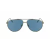 Victoria Beckham VB242S6114720 dámske hranaté slnečné okuliare hnedý zlatý rám hnedé gradientové sklá 61/14/140 mm