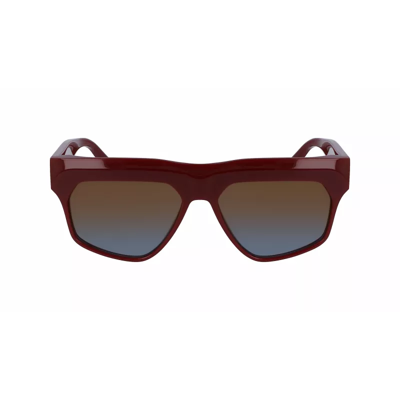 Victoria Beckham VB603S-604 dámske slnečné okuliare - hranatý nadrozmerný acetátový rám 56/15/145 mm