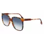 Victoria Beckham VB610SCB-212 dámske slnečné okuliare Havana acetát butterfly obruba hnedé gradientové sklá 59 mm