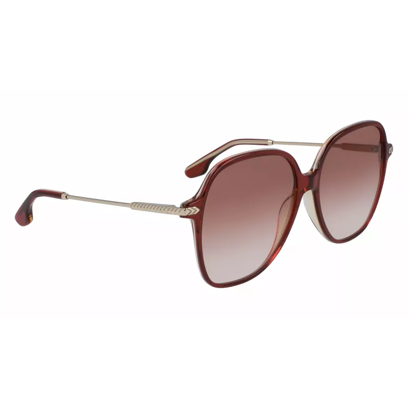Victoria Beckham VB613S-607 dámske cat-eye slnečné okuliare - havana/brown gradient 59mm