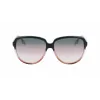 Victoria Beckham VB618S-039 dámske hranaté slnečné okuliare Havana 60 mm