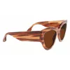 Victoria Beckham VB628S-230 dámske slnečné okuliare, motýlikové, havana acetát, hnedé gradientové sklá 55/21/145 mm