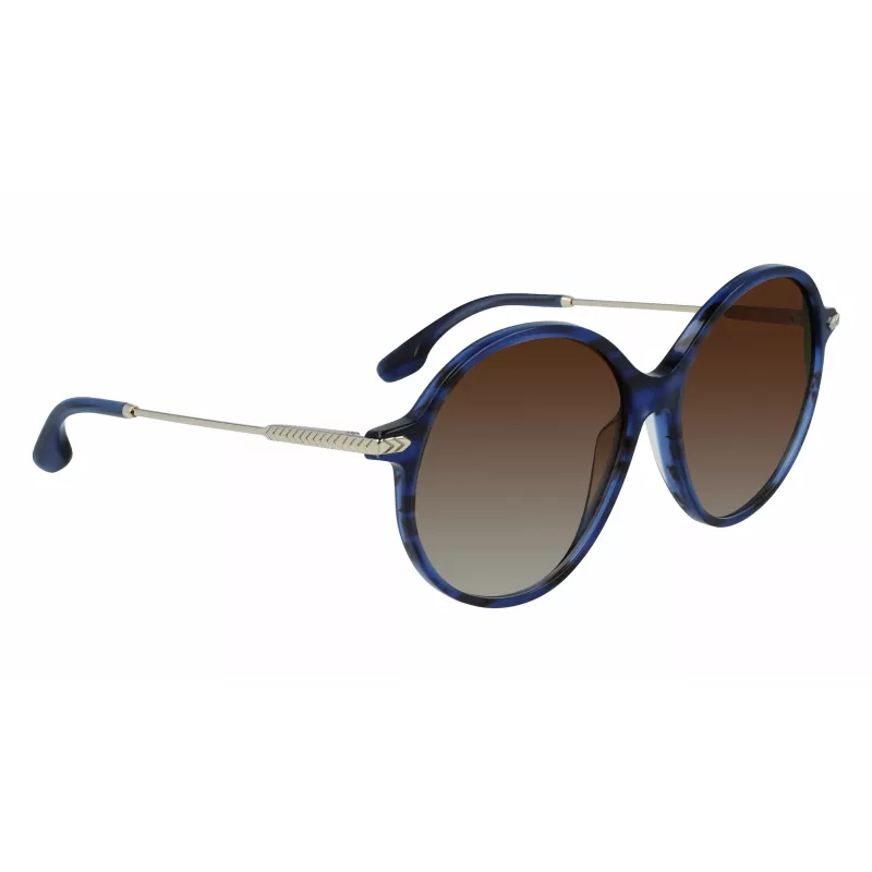 Victoria Beckham VB632S-419 dámske slnečné okuliare Havana modrý gradient 58mm