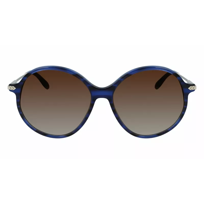Victoria Beckham VB632S-419 dámske slnečné okuliare Havana modrý gradient 58mm