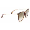 Victoria Beckham VB636S-221 dámske slnečné okuliare Havana hnedé 58mm