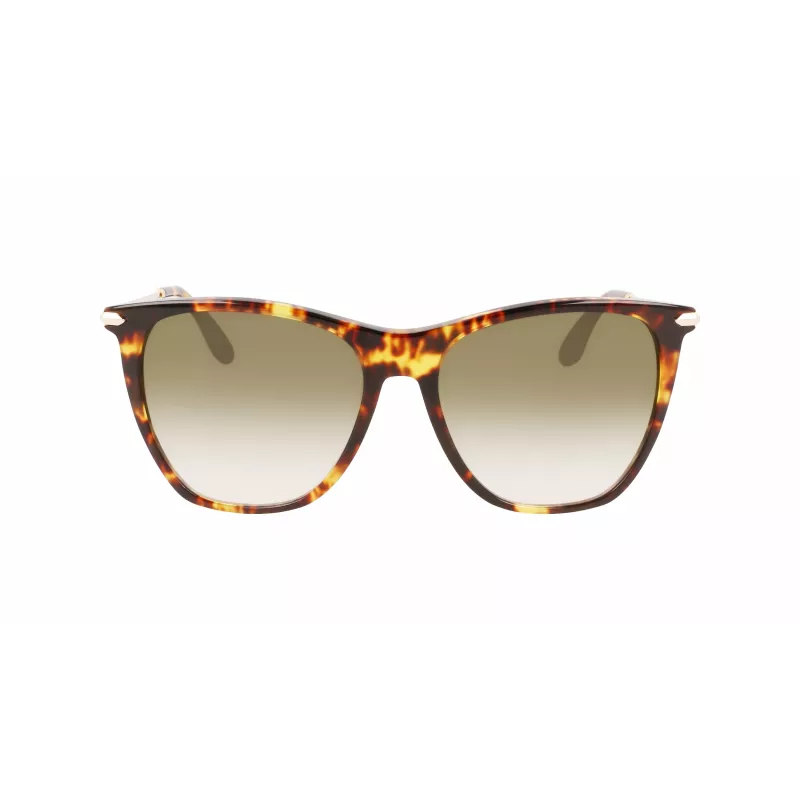 Victoria Beckham VB636S-221 dámske slnečné okuliare Havana hnedé 58mm
