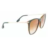 Victoria Beckham VB636S-342 dámske slnečné okuliare - havana korytnačinový rám, hnedé gradientové šošovky, 58 mm