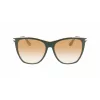 Victoria Beckham VB636S-342 dámske slnečné okuliare - havana korytnačinový rám, hnedé gradientové šošovky, 58 mm