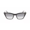 Victoria Beckham VB638S-001 dámske hranaté slnečné okuliare čierna/sivá 55/17/140 mm