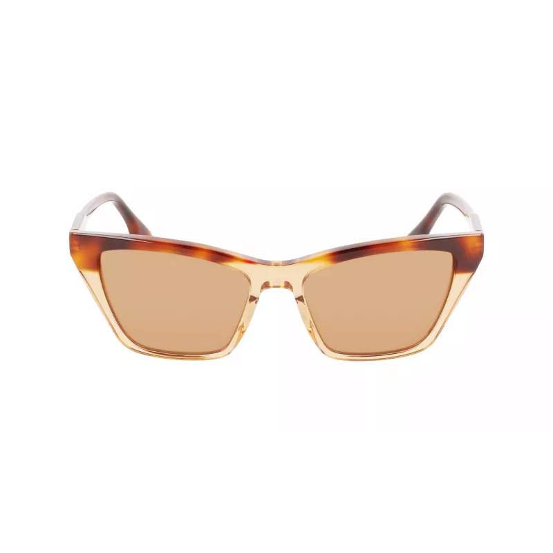 Victoria Beckham VB638S-218 dámske slnečné okuliare Havana hnedý gradient 55mm