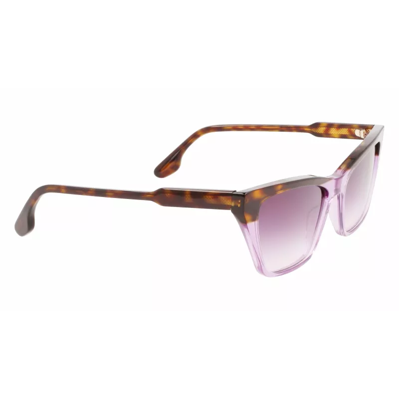 Victoria Beckham VB638S-223 dámske slnečné okuliare Havana hnedý gradient
